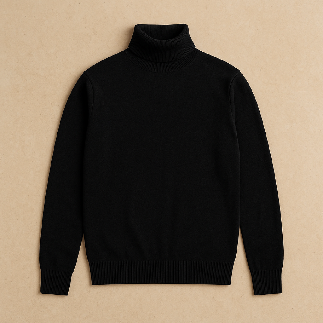 Noah – Luxury Men Winter Wool Blend Turtleneck Sweater