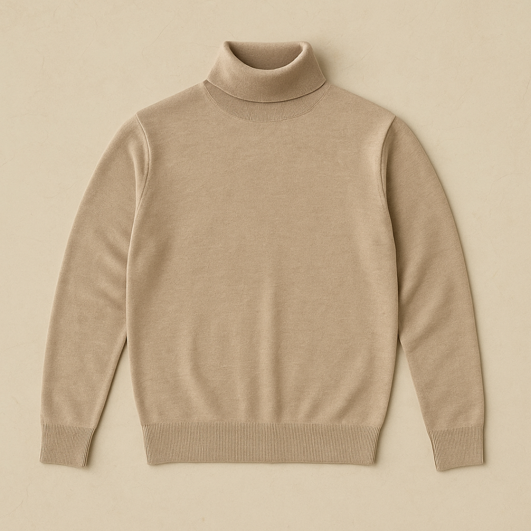 Noah – Luxury Men Winter Wool Blend Turtleneck Sweater