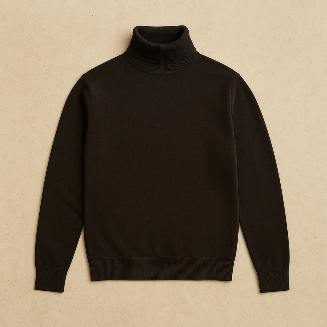Noah – Luxury Men Winter Wool Blend Turtleneck Sweater