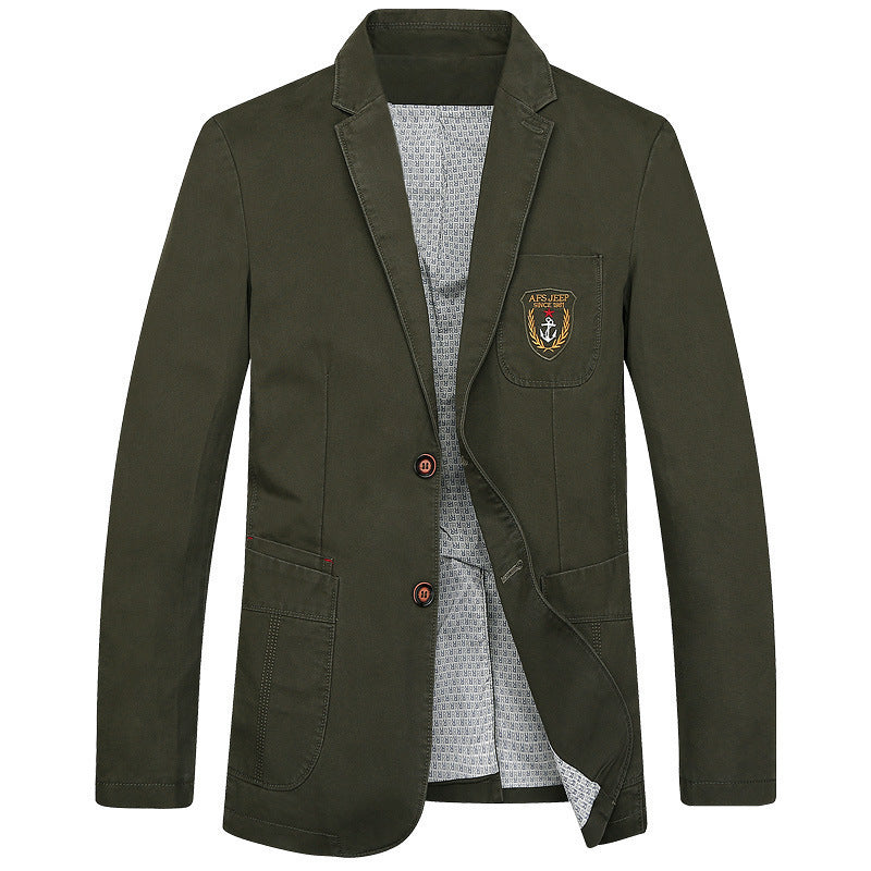 Men’s Casual Blazer Jacket – Spring Fashion Suit Coat