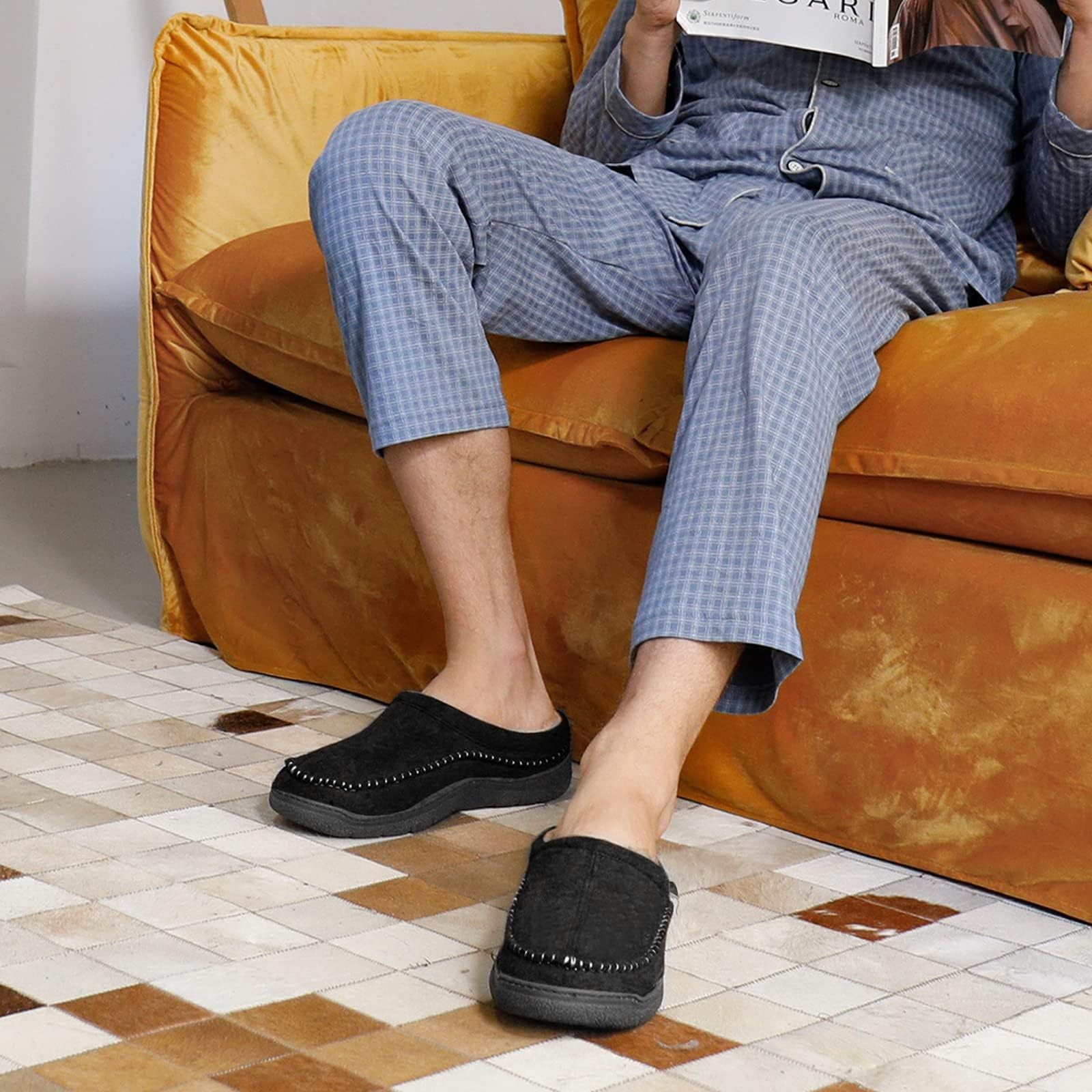 Joris | Soft Slippers For Men Slip On