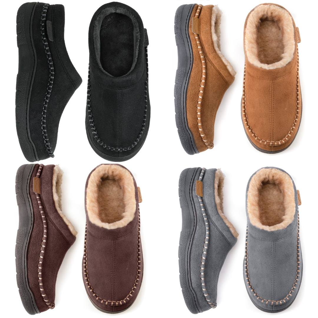 Joris | Soft Slippers For Men Slip On - Solorfit