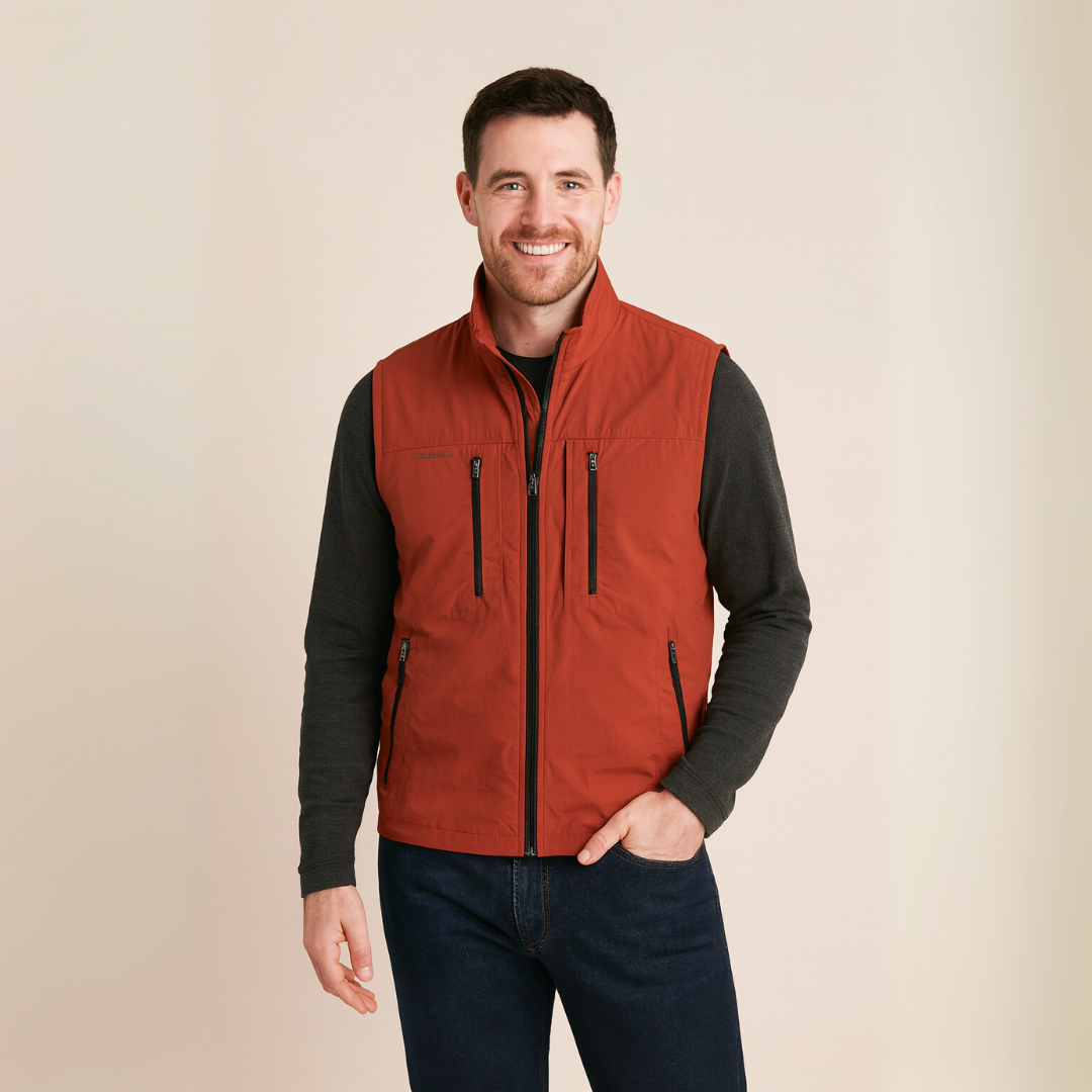 Altivaro Men’s Outdoor Vest with Multiple Pockets