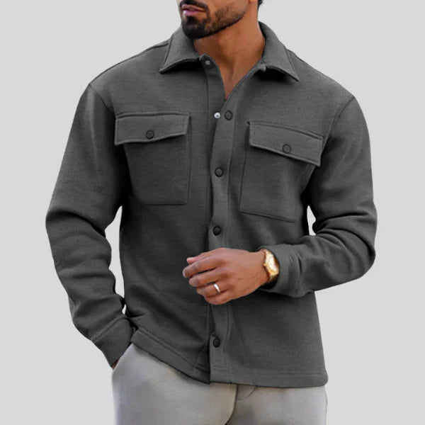 James Men’s Button Blazer – Classic Tailored Jacket | Smart Casual Elegance