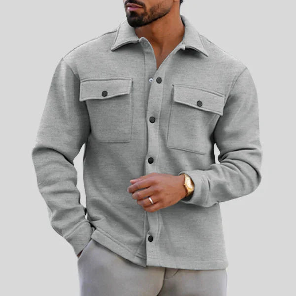 James Men’s Button Blazer – Classic Tailored Jacket | Smart Casual Elegance