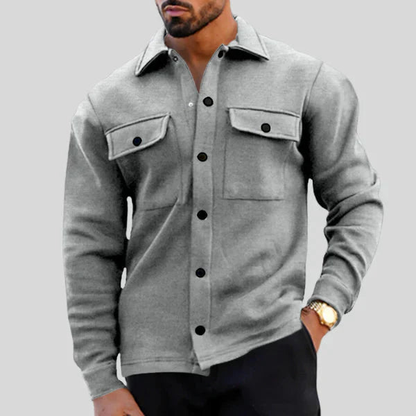 James Men’s Button Blazer – Classic Tailored Jacket | Smart Casual Elegance