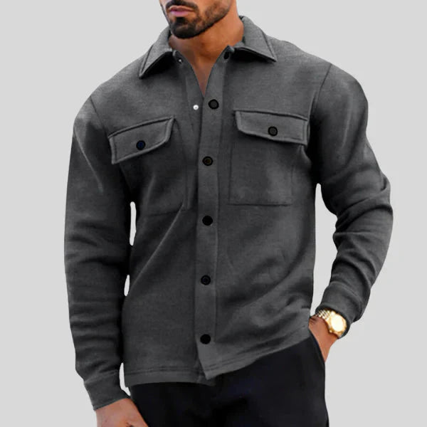 James Men’s Button Blazer – Classic Tailored Jacket | Smart Casual Elegance