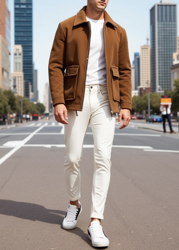 Gianluca – Elegant Wool Winter Coat for Men with Pockets