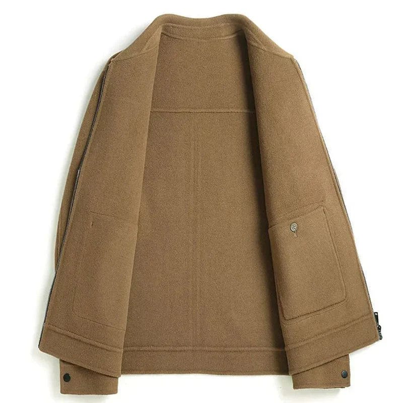 Gianluca – Elegant Wool Winter Coat for Men with Pockets