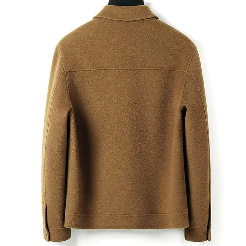 Gianluca – Elegant Wool Winter Coat for Men with Pockets