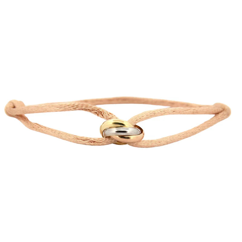 Solorfit - Gold Trinity Cord Bracelet