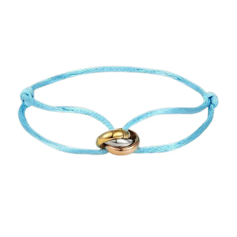 Solorfit - Gold Trinity Cord Bracelet