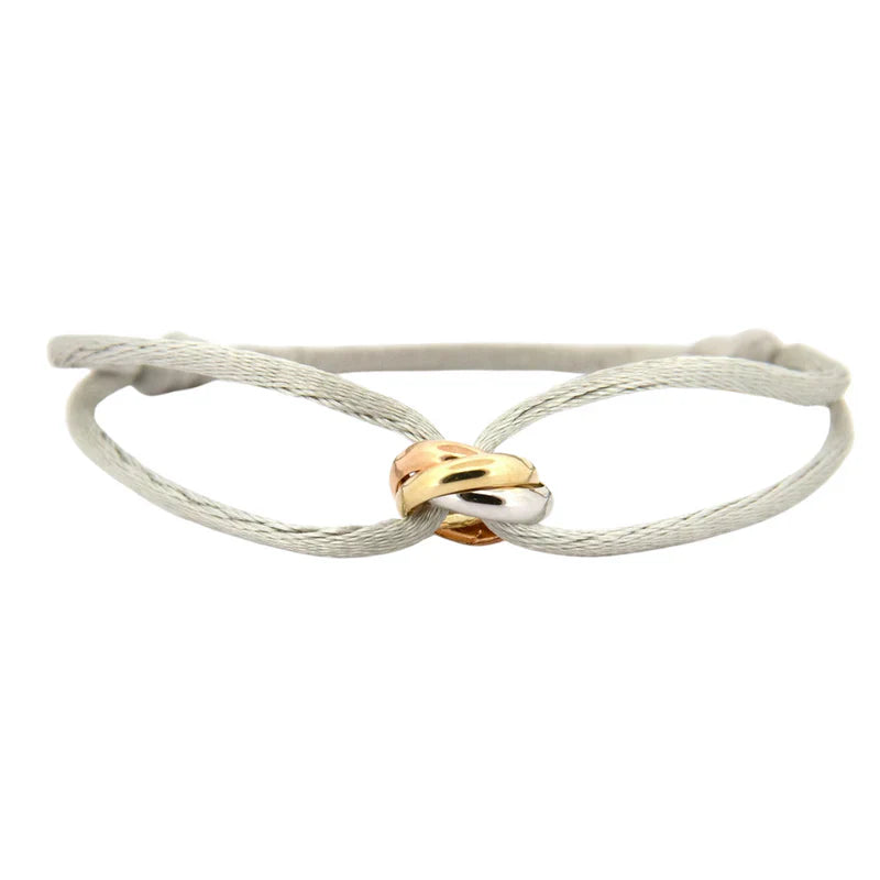 Solorfit - Gold Trinity Cord Bracelet