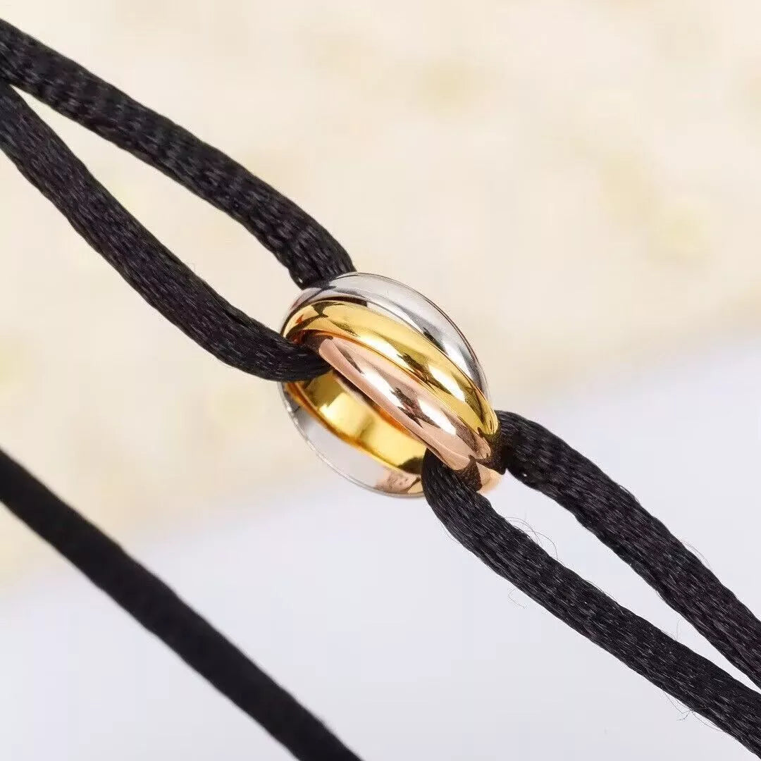 Solorfit - Gold Trinity Cord Bracelet