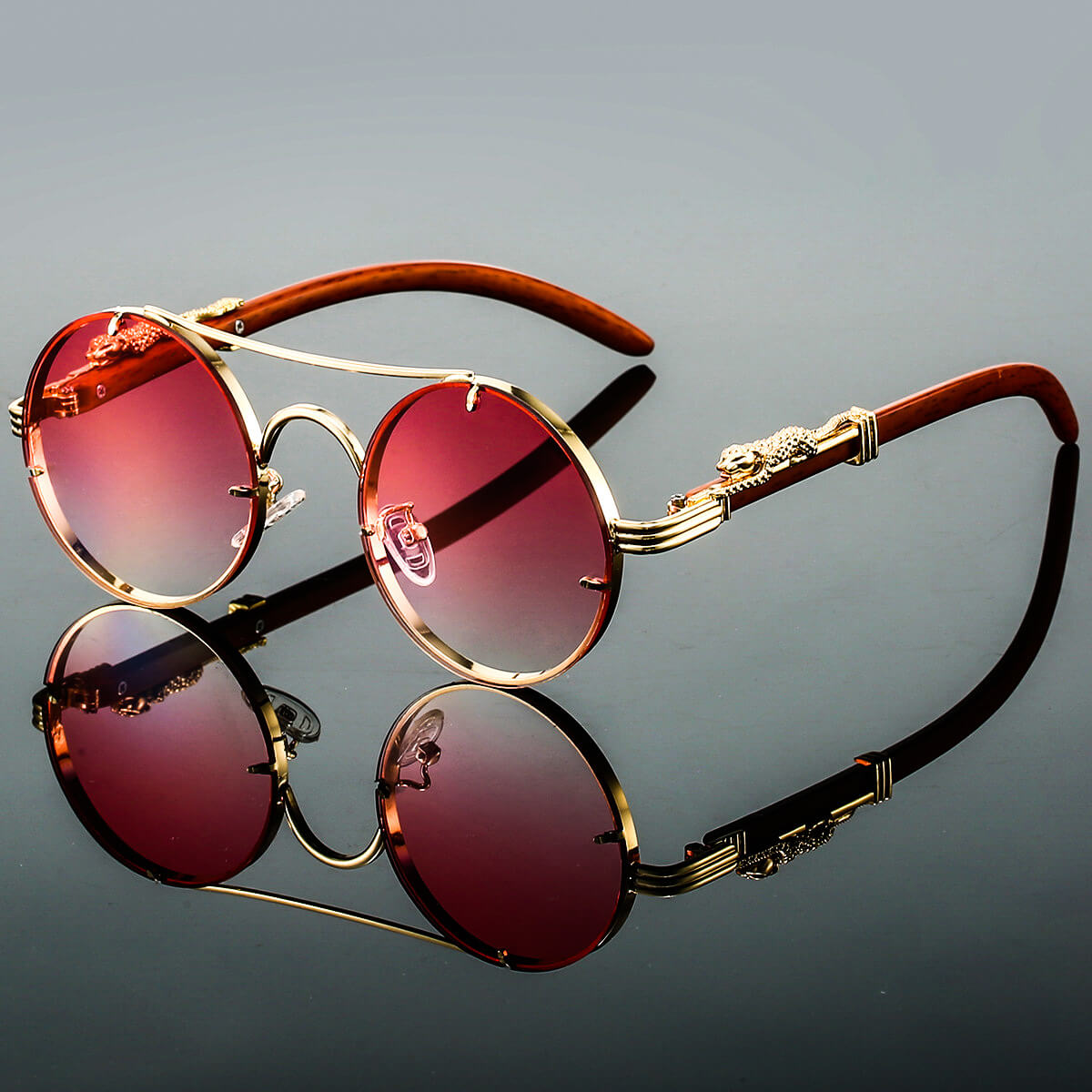Panthera Onca Retro Shades Glasses - Solorfit