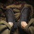 Hide Men Work Cowhide Leather Soft Shoes - Solorfit