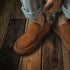 Hide Men Work Cowhide Leather Soft Shoes - Solorfit