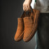 Hide Men Work Cowhide Leather Soft Shoes - Solorfit