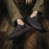 Hide Men Work Cowhide Leather Soft Shoes - Solorfit