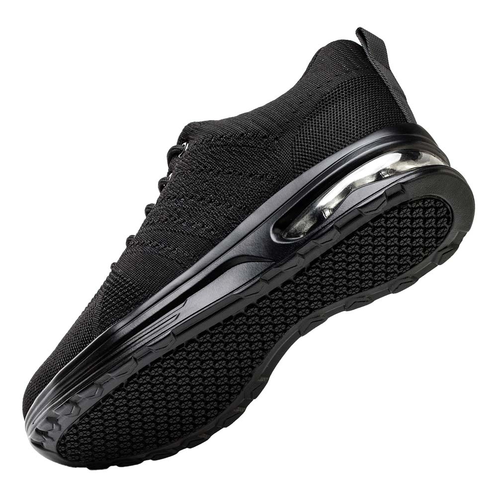 Delta Black | Men’s Lightweight Steel Toe Safety Work Shoes – Breathable, Anti-Puncture, Comfortable