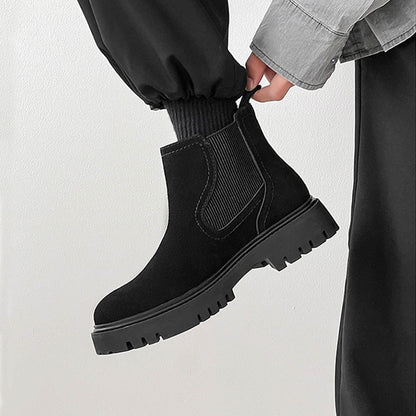 RustHawk Soft Leather Ankle Boots