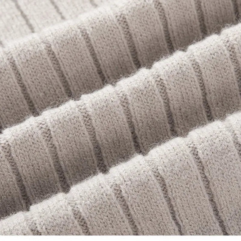 Men’s Half-Zip Sweater – Classic Knitted Pullover with Zipper Collar - Solorfit