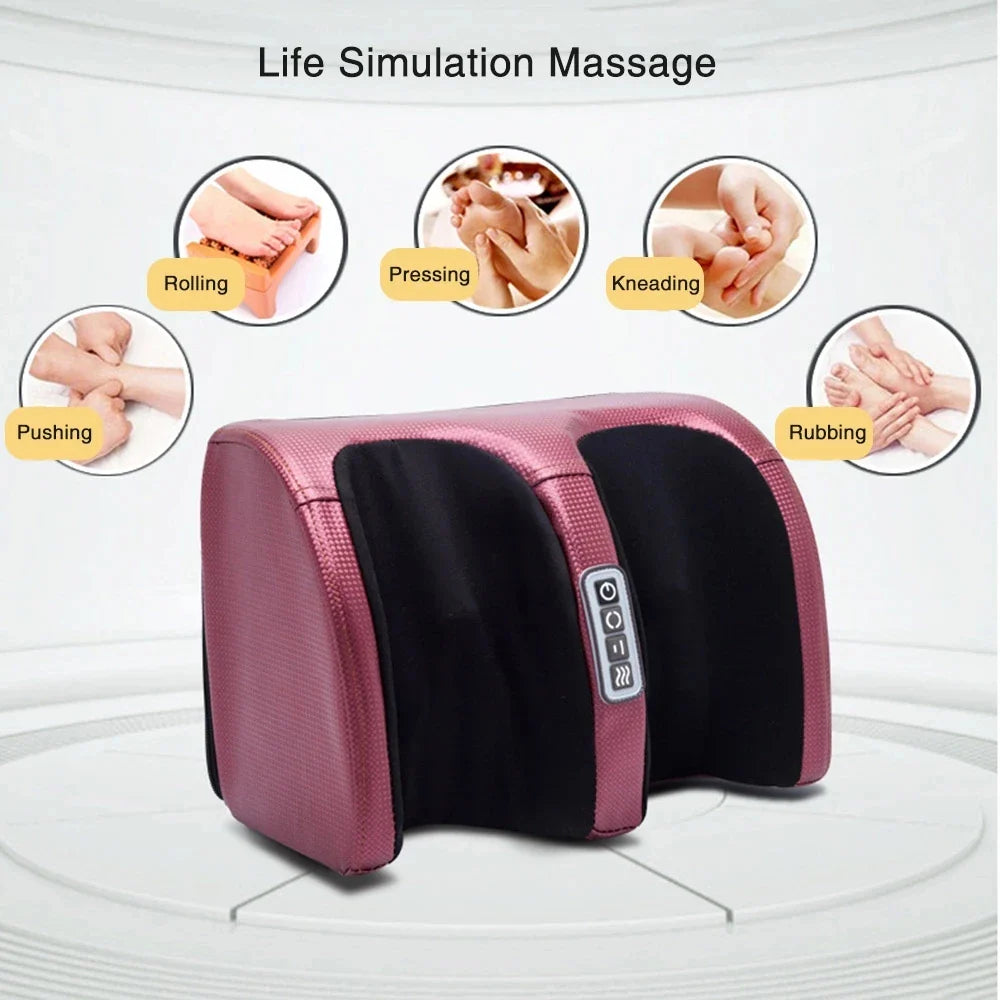 RelaxPro: Electric Shiatsu Foot Massager – Deep Tissue Heated Relief for Tired Muscles