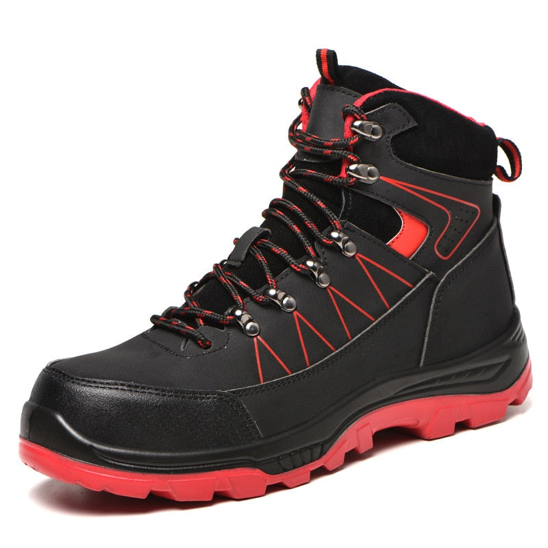 Tucson Waterproof Safety Boots – Men’s Steel Toe Work Boots with Slip-Resistant Sole