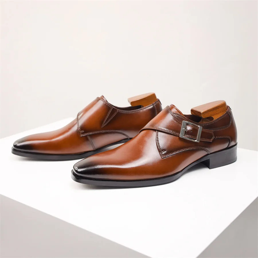 Lorenzo Milan - Handcrafted Italian Elegant Buckle Shoes - Solorfit