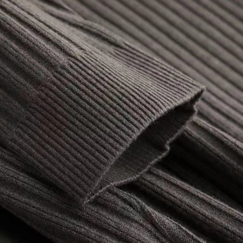 Giovanni Men’s Knit Half Zip Polo Sweater – Quarter Zip Sweater