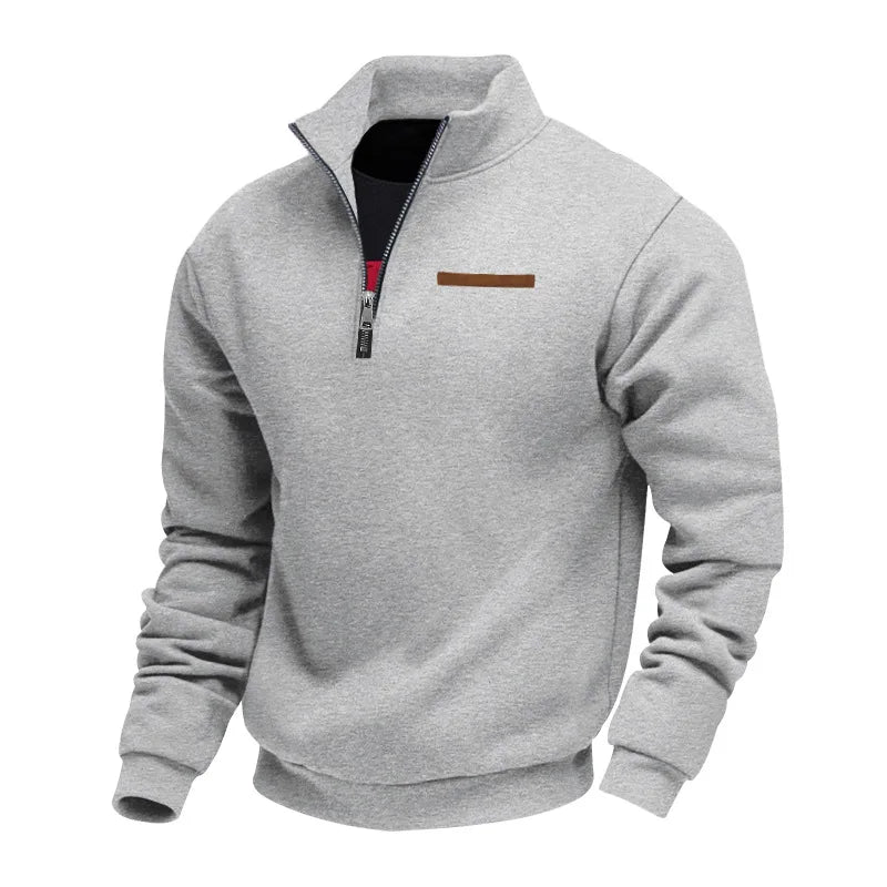 Zane – Premium Half-Zip Sweater for Effortless Comfort
