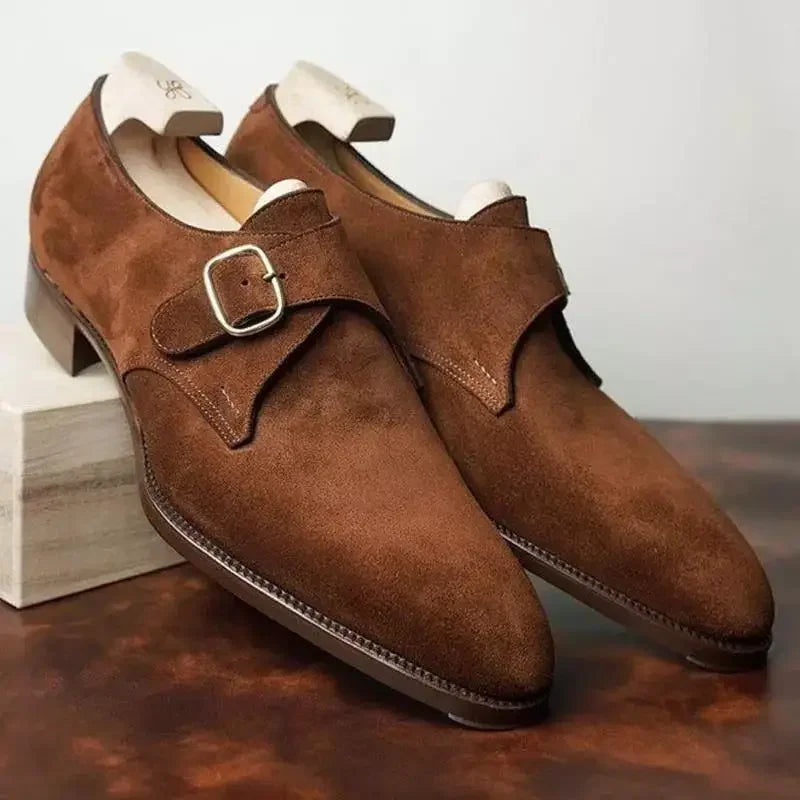 Francesco de Vico Genuine Suede Casual Dress Shoes