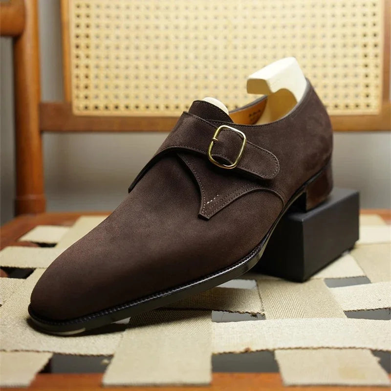 Francesco de Vico Genuine Suede Casual Dress Shoes
