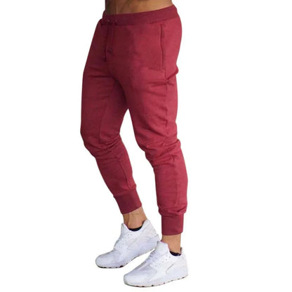 Men's comfortable athletic joggers with drawstring waist