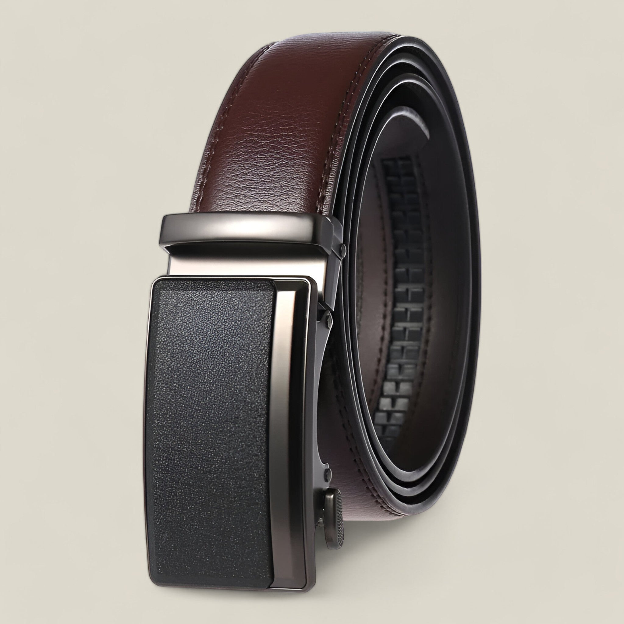 Men’s Leather Belt – Durable Classic Dress Belt for Casual and Formal Wear