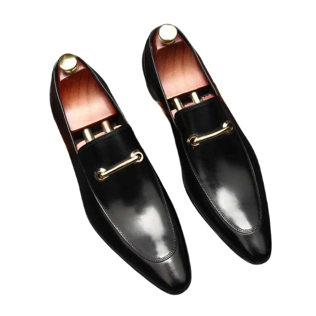 Lusso Elegance - Italian Style Genuine Leather Loafers for Men