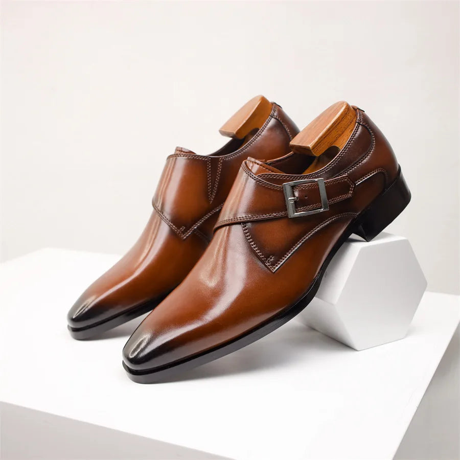Lorenzo Milan - Handcrafted Italian Elegant Buckle Shoes - Solorfit