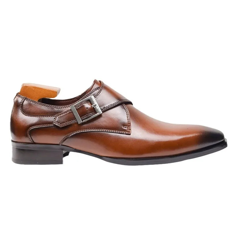 Lorenzo Milan - Handcrafted Italian Elegant Buckle Shoes - Solorfit