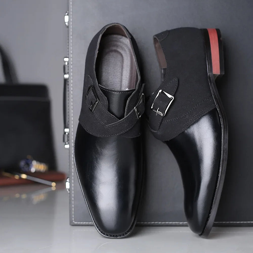 Marshall Leather Oxford Shoes – Men’s Classic Formal Dress Shoes with Timeless Design