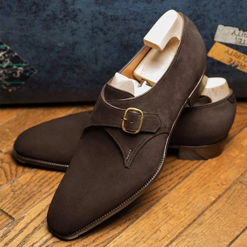 Francesco de Vico Genuine Suede Casual Dress Shoes