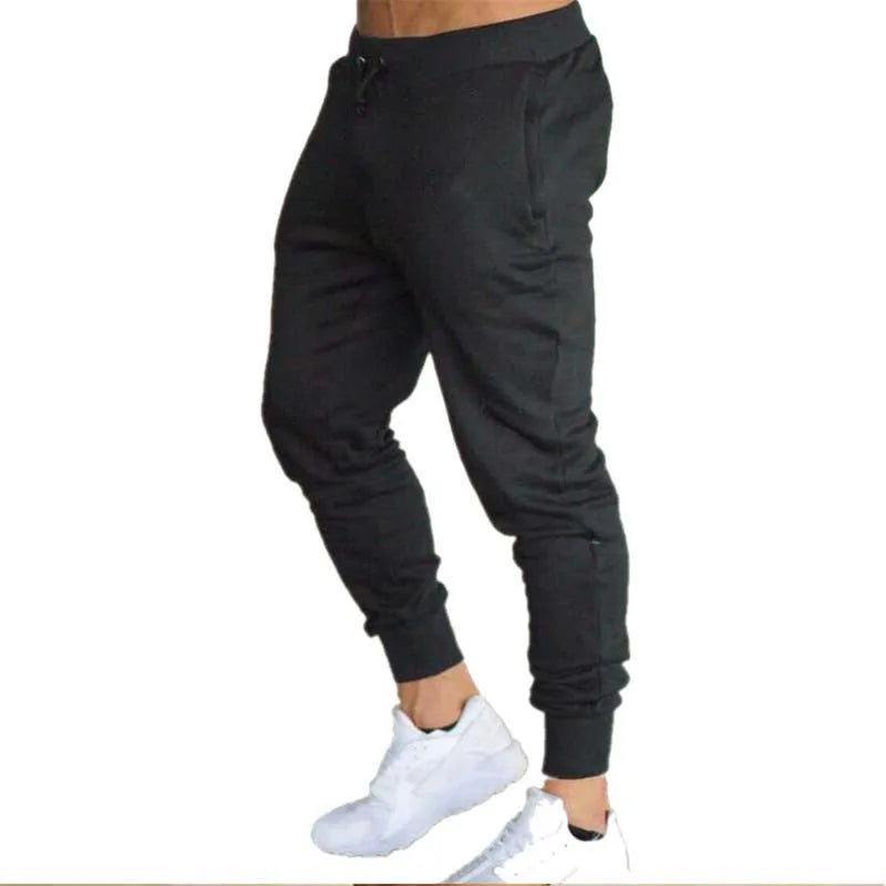 Men's comfortable athletic joggers with drawstring waist