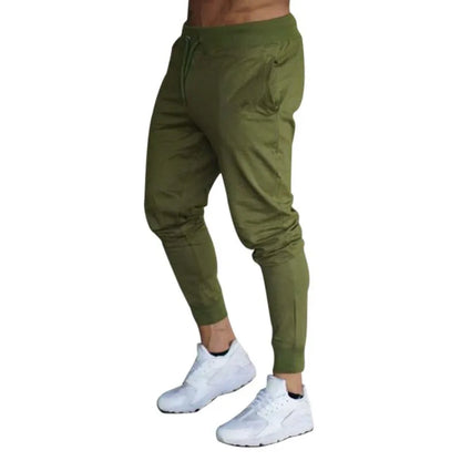 Men's comfortable athletic joggers with drawstring waist