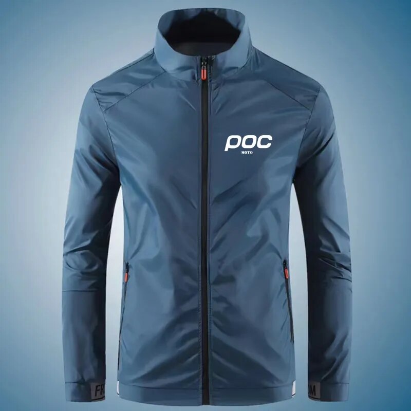 Alfred | Men’s Lightweight Windbreaker Jacket – Casual Zip-Up Outerwear