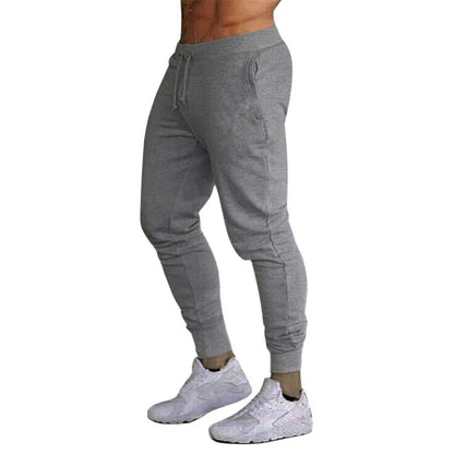 Men's comfortable athletic joggers with drawstring waist