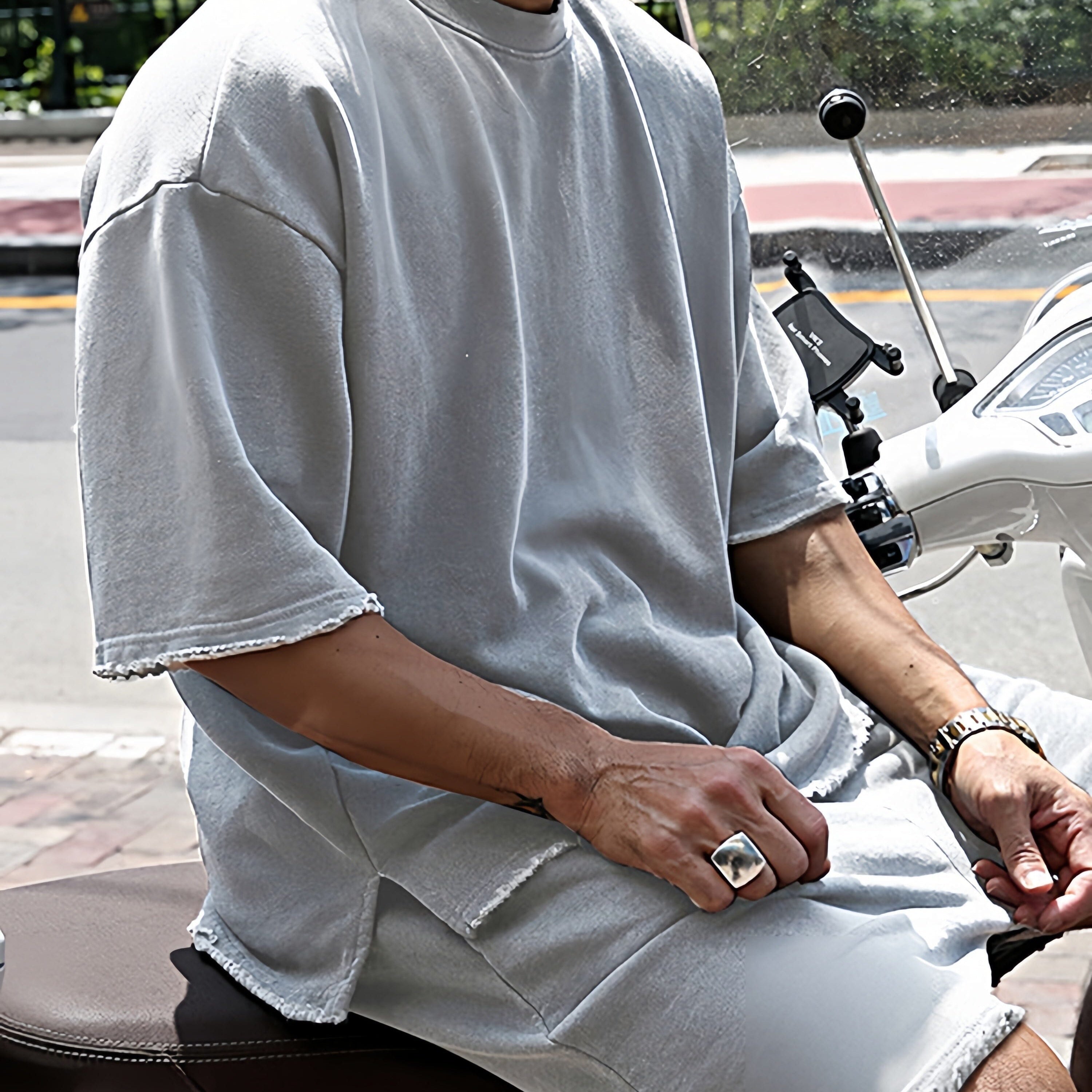 Casual Loose Fit Solid Sports Sets - Solorfit