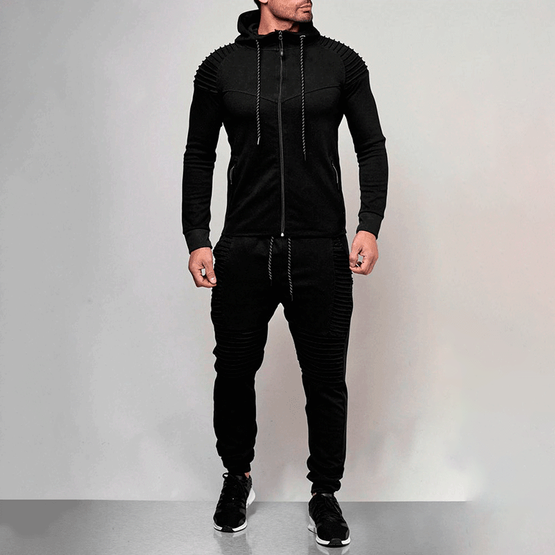 Aule Zip Up Hooded Sweatsuits