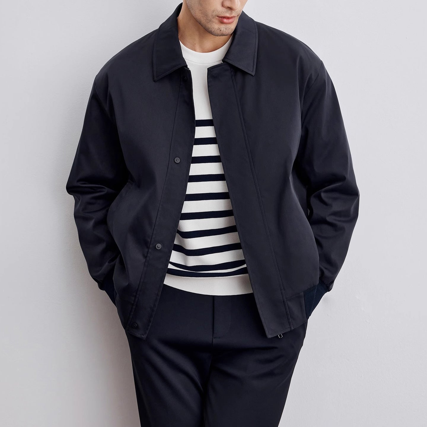 Ridgeport | Men’s Casual Jacket – Lightweight Zip-Up Outerwear for Everyday Wear