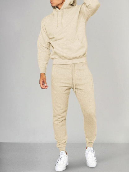 Casual Athleisure Hoodie Set