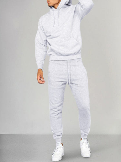 Casual Athleisure Hoodie Set