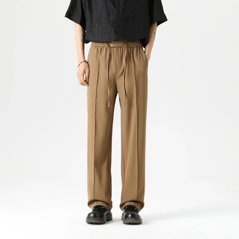 Luke Peterson | Men’s Slim Fit Pants – Classic Casual Trousers for Everyday Wear